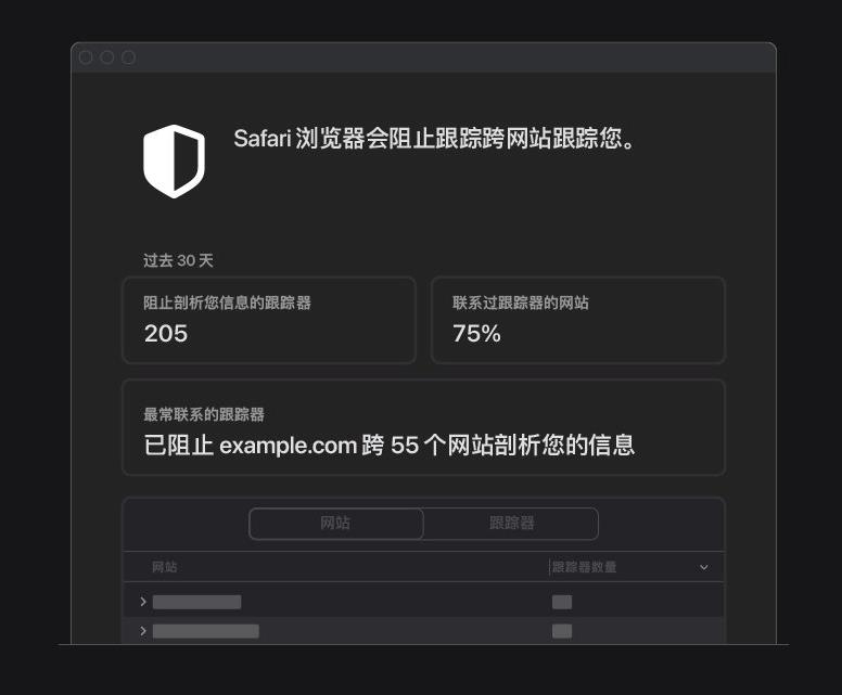 宜昌苹果手机维修分享如何在 Safari 浏览器中查看和打开隐私报告 